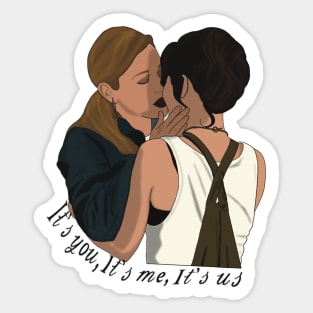 Dani and Jamie Sticker